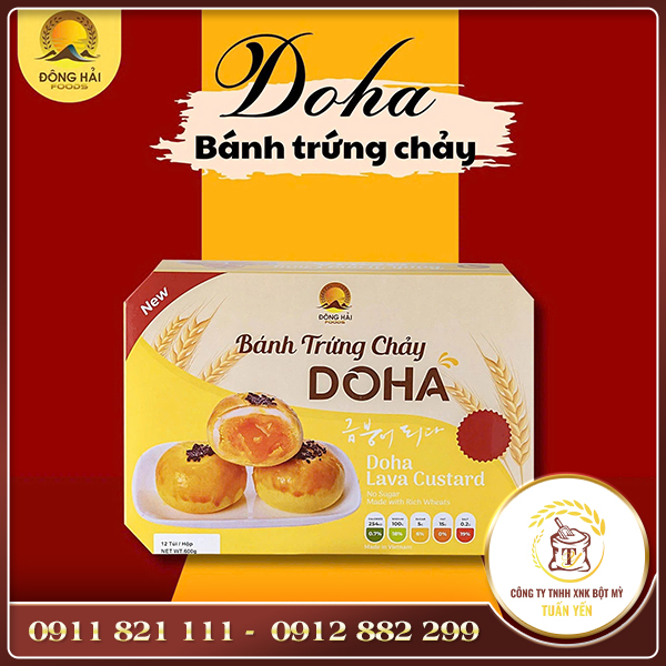 Hộp bánh trứng chảy vát cạnh vàng